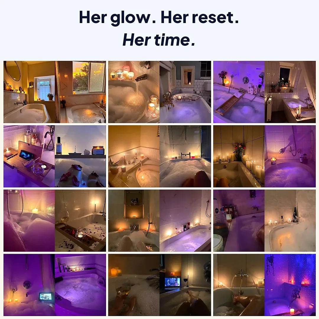 Her glow. Her reset. Her time.